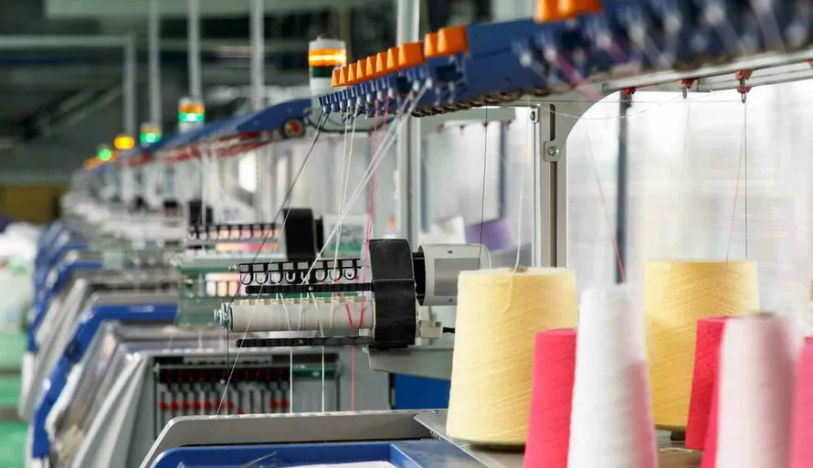 Turkish textile factory modern equipment